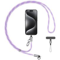 Usams SJ746 30W USB-C į Lightning 1.2m Purple Phone Lanyard with Charging Kabelis