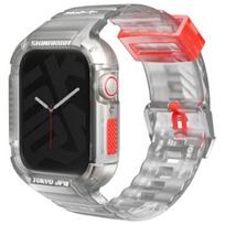 Skinarma Band+Dėklas Saido 2in1 Apple Watch 45/44mm clear