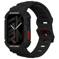 Skinarma Band+Dėklas Mecha 2in1 Apple Watch 45/44mm juodos spalvos