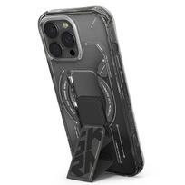 Skinarma dėklas Helio Apple iPhone 16 Pro 6.3″ Magnetic Charging + Grip Stand juodos spalvos
