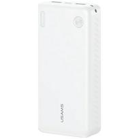 USAMS PB83 Power Bank 2xUSB-A 1xUSB-C 20000mAh white