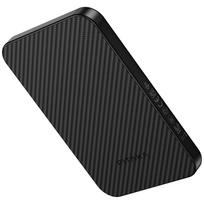 Powerbank PITAKA Aramid Fiber Qi2 MagSafe juodos spalvos-pilkos spalvos