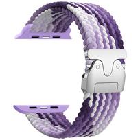Beline Woven Nylon Parachute apyrankė for Apple Watch 38/40/41mm violetinės spalvos