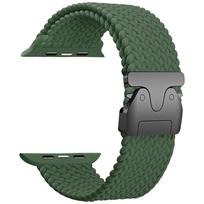 Beline Woven Nylon Parachute apyrankė for Apple Watch 38/40/41mm Olive