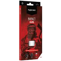 MS ImpactGLASS iPhone 13/13 Pro 6.1″ juodas smūgiams atsparus hibridinis stiklas 8H