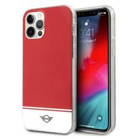 Mini MIHCP12MPCUBIRE Apple iPhone 12/12 Pro6,1″ red kietas dėklas Stripe Collection