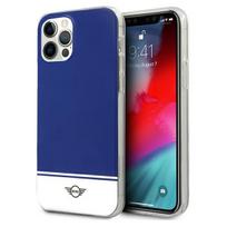 Mini MIHCP12MPCUBINA Apple iPhone 12/12 Pro6,1″ navy kietas dėklas Stripe Collection