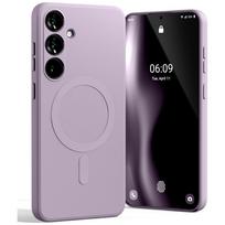 Mercury MagSafe Semi-Silicone Samsung S25+ S936 lilac violetinės spalvos