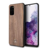 Mercedes MEHCS67VWOLB S20+ G985 kietas dėklas rudos spalvos Wood Line Walnut
