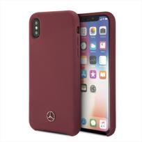 Mercedes MEHCPXSILRE iPhone X/ XS kietas dėklas red