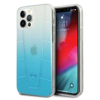 Mercedes MEHCP12LCLGBL Apple iPhone 12 Pro Max 6,7″ blue kietas dėklas skaidrus Line