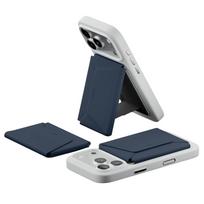 Moft Agile Travel MagSafe Magnetic Wallet for Tripod in navy blue