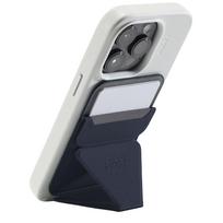 Moft Movas Snap-On MagSafe Magnetic Wallet and Phone Stand navy blue