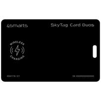 Daiktų ieškiklis 4smarts SkyTag Card Duos ReCharge juodos spalvos