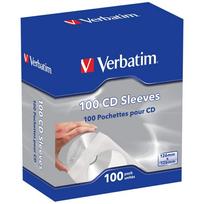 Paper envelopes for CD discs Verbatim 100vnt baltos spalvos 49976