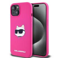 Karl Lagerfeld KLHMP15MSCHPPLF Apple iPhone 15 Plus / 14 Plus 6.7″ fuschia kietas dėklas Silicone Choupet
