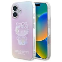 Hello Kitty HKHMP16SH50AP Apple iPhone 16 6.1″ rožinės spalvos kietas dėklas IML 50TH Anniversary Magsafe