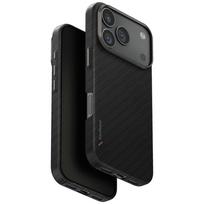 Dėklas UNIQ Keva EDGE Apple iPhone 17 Pro Magclick Charging juodos spalvos