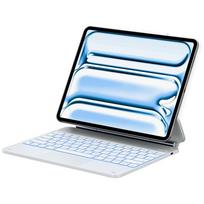 Dėklas TypeDėklas Edge su klaviatūra skirtas iPad  Air 13″ 2024/2025 white