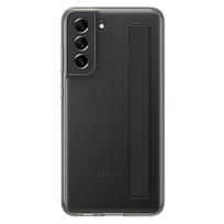 Dėklas Samsung EF-XG990CBEGWW S21 FE 5G G990 juodos spalvos Slim Strap Cover