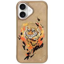 Nimmy Tiger MagSafe dėklas Apple iPhone 16 light rudos spalvos