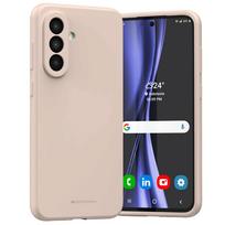 Dėklas Mercury Silicone Samsung Galaxy A36 rožinės spalvos sand