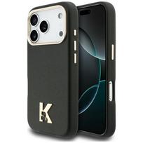 Dėklas Karl Lagerfeld Karl Head Logo MagSafe Apple iPhone 17 Pro juodos spalvos
