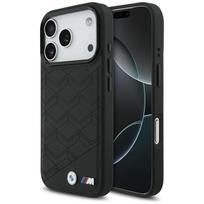 Dėklas BMW M Shape Logo MagSafe Apple iPhone 17 Pro juodos spalvos
