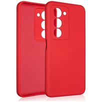 Dėklas Beline Silicone Redmi 15 5G raudonos spalvos