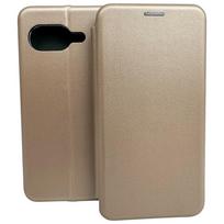 Beline Book Magnetic Pixel 9a dėklas gold