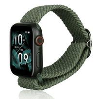 Beline Apple Watch Textile apyrankė 38/40/41mm žalios spalvos
