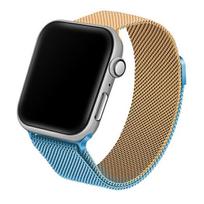 Beline apyrankė Apple Watch Steel38/40/41mm blue/gold