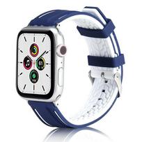 Beline Apple Watch Solid Silicone apyrankė 38/40/41mm Navy/baltos spalvos