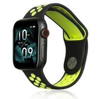 Beline Apple Watch Sport Silicone apyrankė 38/40/41mm juodos spalvos/Lime