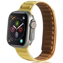Beline Apple Watch Magnetic apyrankė 38/40/41mm geltonos spalvos