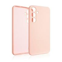 Beline silikoninis dėklas Samsung S24+ S926 rožinio aukso spalvos
