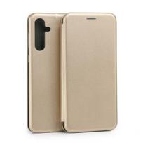Beline Dėklas Book Magnetic Samsung M55 gold