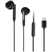 AWEI PC-7T USB-C 1.2m stereo ausinės juodos spalvos