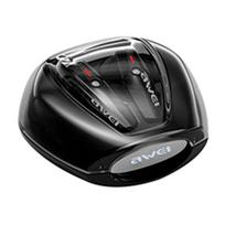 AWEI Bluetooth 5.3 T25 TWS ausinės + docking station juodos spalvos