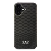 Audi IML Stitching Pattern MagSafe Apple iPhone 16 Plus 6.7″ juodos spalvos kietas dėklas AU-IMLMIP16M-Q5/D3-BK