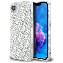 Original Pouch KARL LAGERFELD IML Repeat Logo skirtas Apple iPhone 17e/16e aukso spalvos