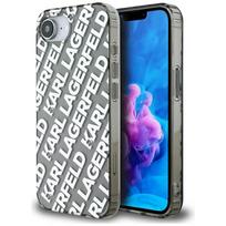 Original Pouch KARL LAGERFELD IML Repeat Logo skirtas Apple iPhone 17e/16e silver