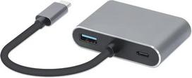 iBox IUHCHDVGA USB Type-C Hub 4-in-1 USB 3.0 +, USHIBOIUHCHDVGA
