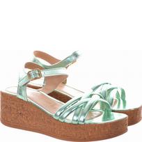 Basutės moterims, Žalia, SANDALS