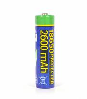 Gembird 3.7V Li-ion battery, type 18650, 2600mAh