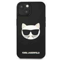 Karl Lagerfeld KLHCP13SCH3DBK Hardcase 3D Rubber Choupette for iPhone 13 mini 5.4" / black