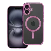 OEM Electro Mag Cover phone case with MagSafe support for iPhone 16 pink