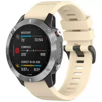Beline Watch 1 smartwatch strap for Garmin Fenix 7 Pro/8/E/MARQ Gen2/Epix Pro Gen2 (22 mm) | Silicone | beige