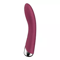 SATISFYER - SPINNING VIBE 1 G-SPOT ROTATOR VIBRATOR RED