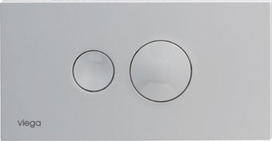 WC klavišas Viega EcoPlus, Visign For Style 10 plastikas/baltas